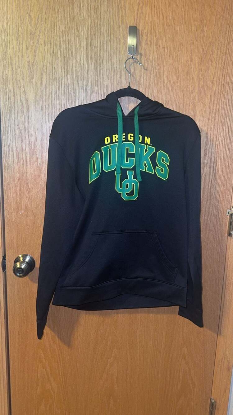 Fanatics Men's Oregon Ducks Team Pride Black Pullover Hoodie